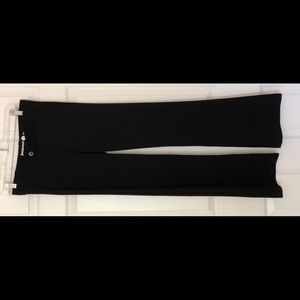 Betabrand Black Boot Cut Dress Pants